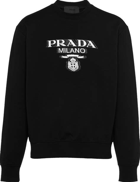 fake prada sweater|prada milano sweatshirt.